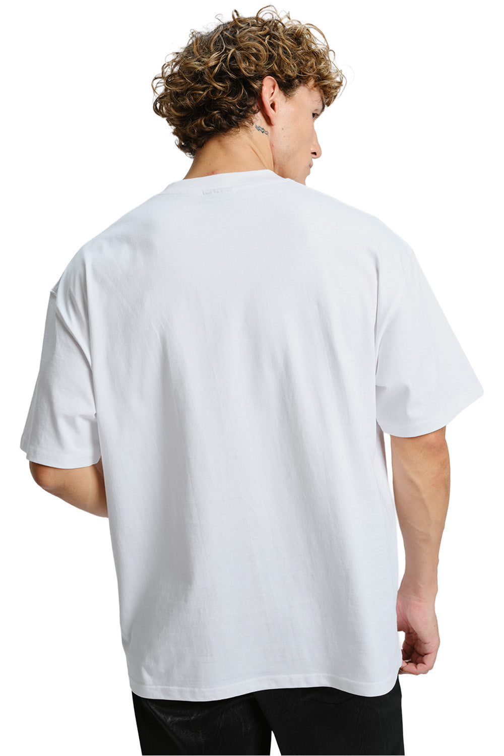 Come As You Are White Oversized T-shirt