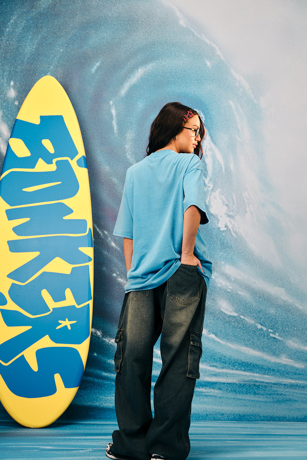 Old School Stitch Oversized T-Shirt