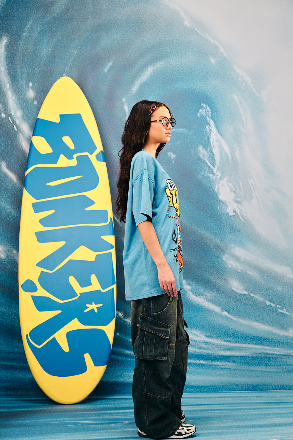 Old School Stitch Oversized T-Shirt