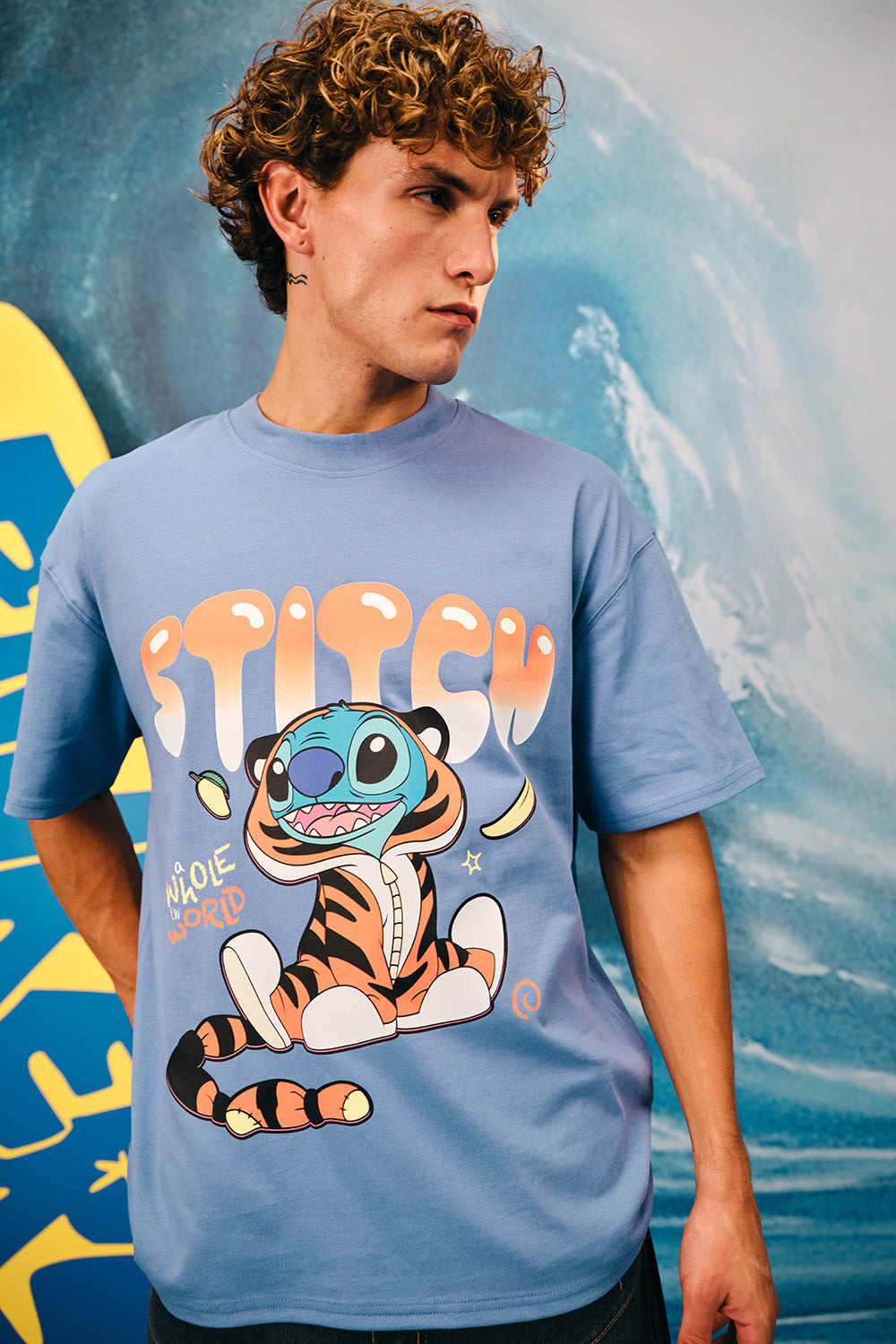 Stitch Safari Oversized T-shirt