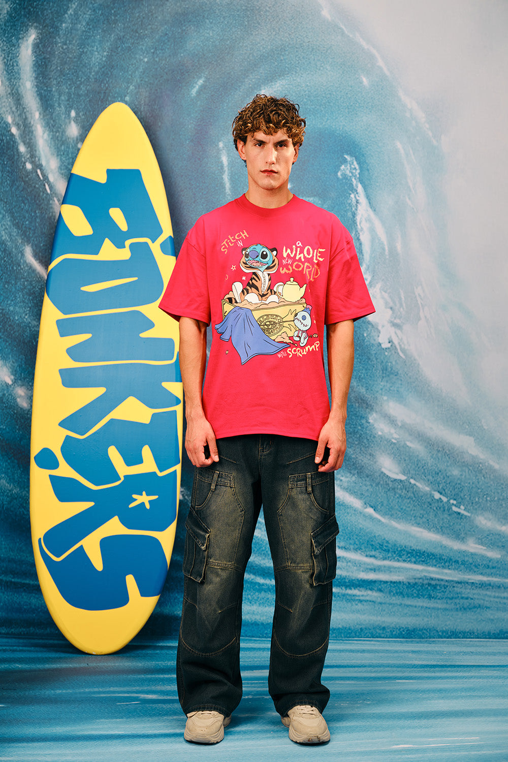 Stitch's Whole New World Oversized T-shirt