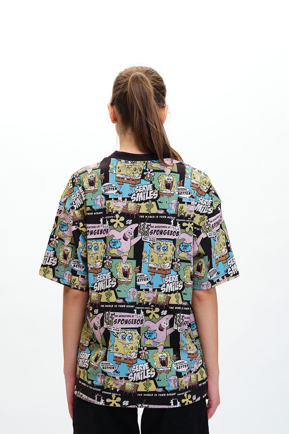 The Adventure Of SpongeBob Oversized T-shirt