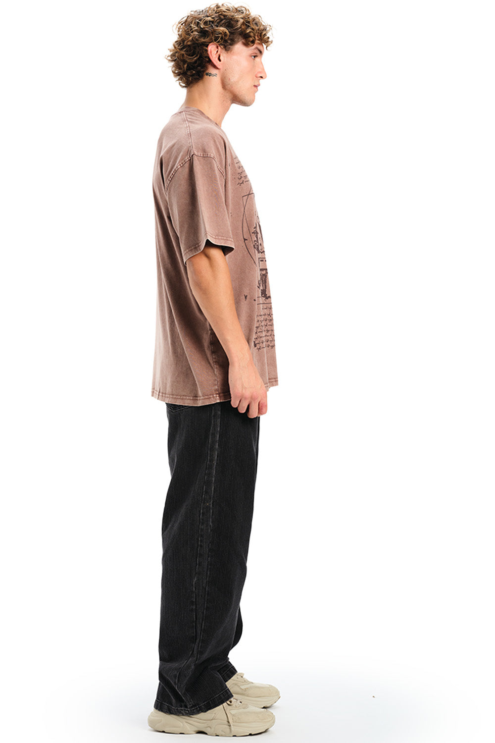 Dusty Brown SpongeBob T-shirt