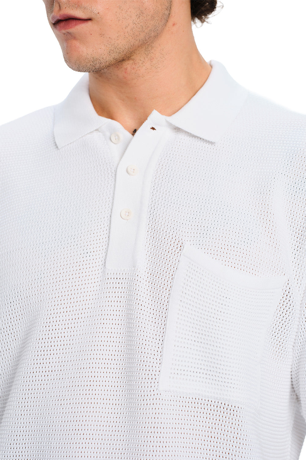 Ace Faded Premium Knit Polo