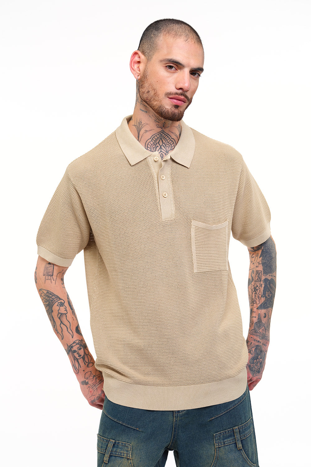 Desert Storm Knit Premium Polo