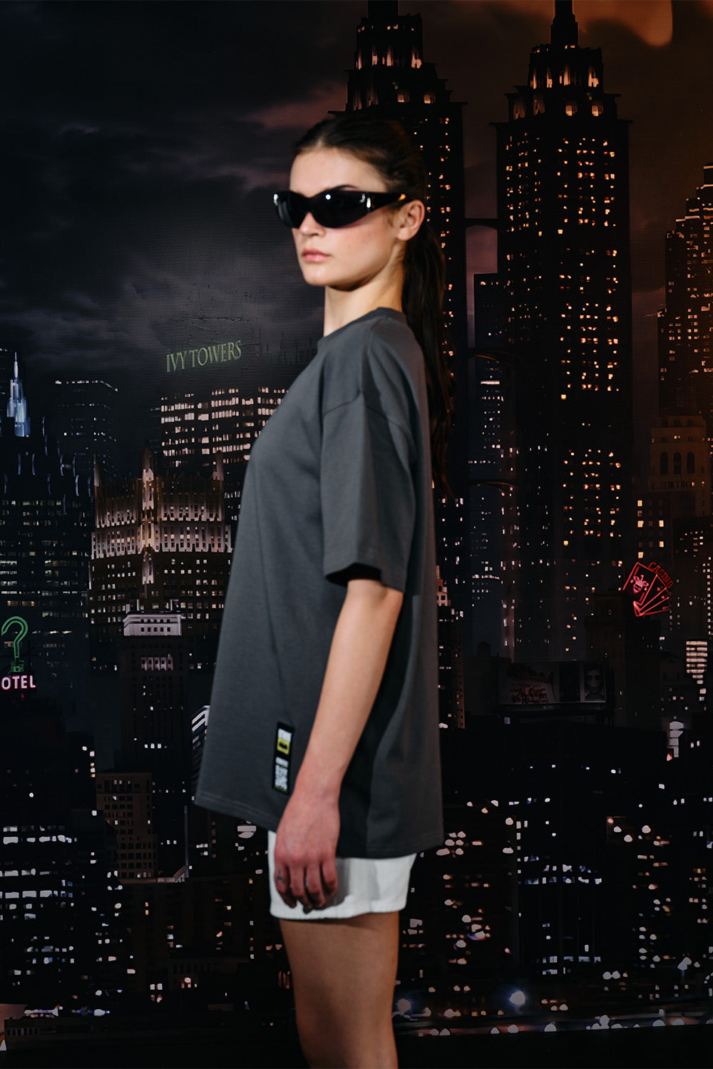 Bat Toon Oversized T-shirt