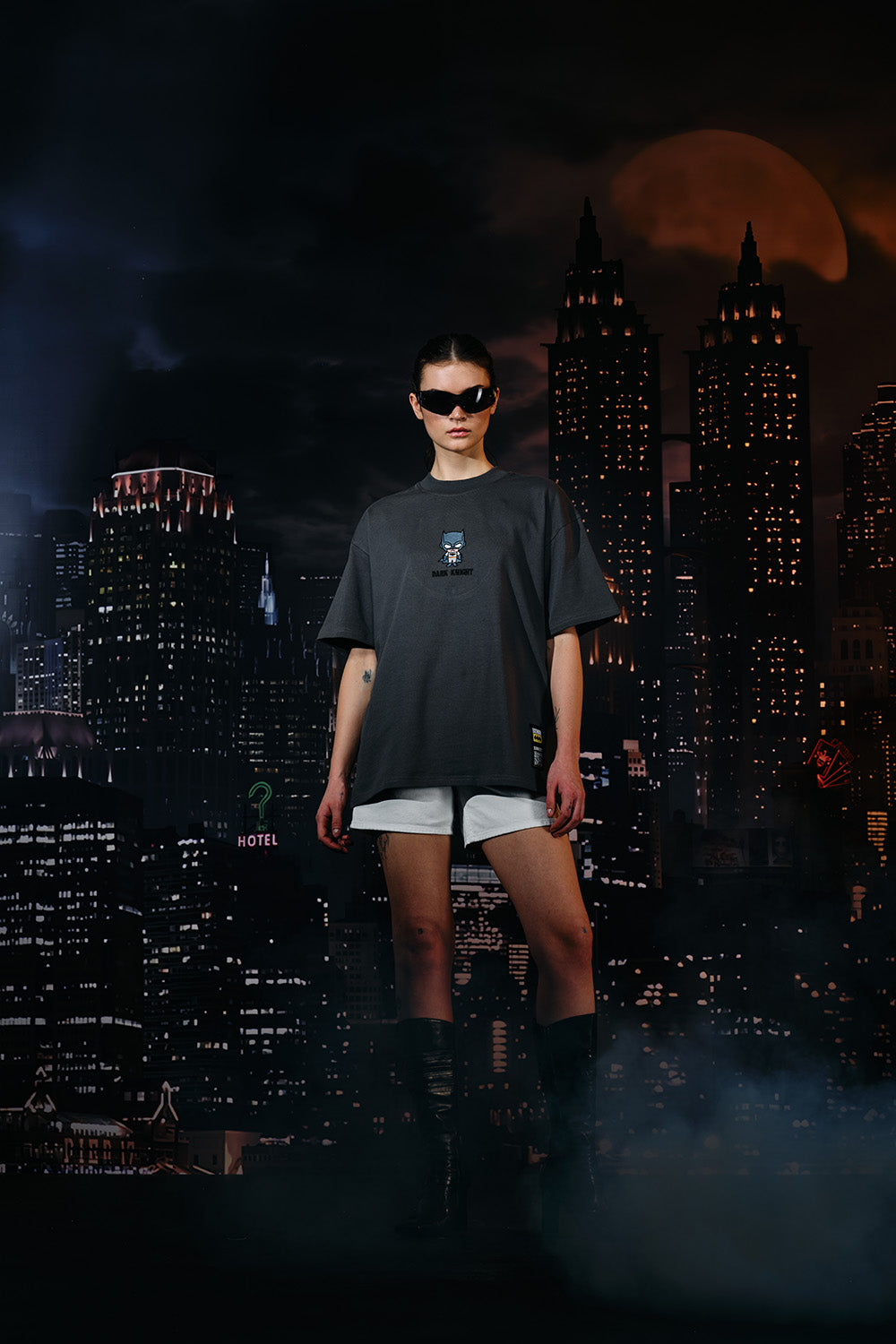 Bat Toon Oversized T-shirt