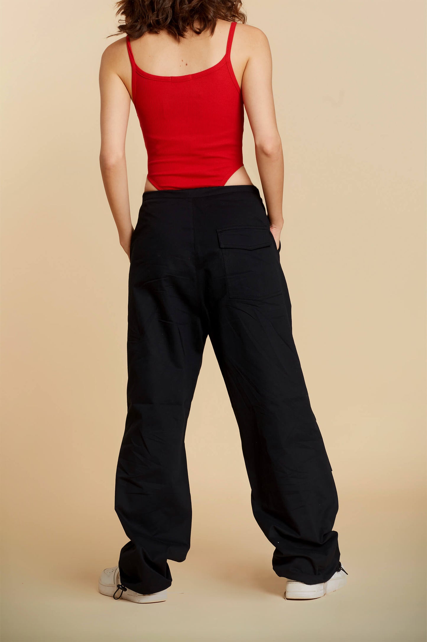 Black Parachute Pants