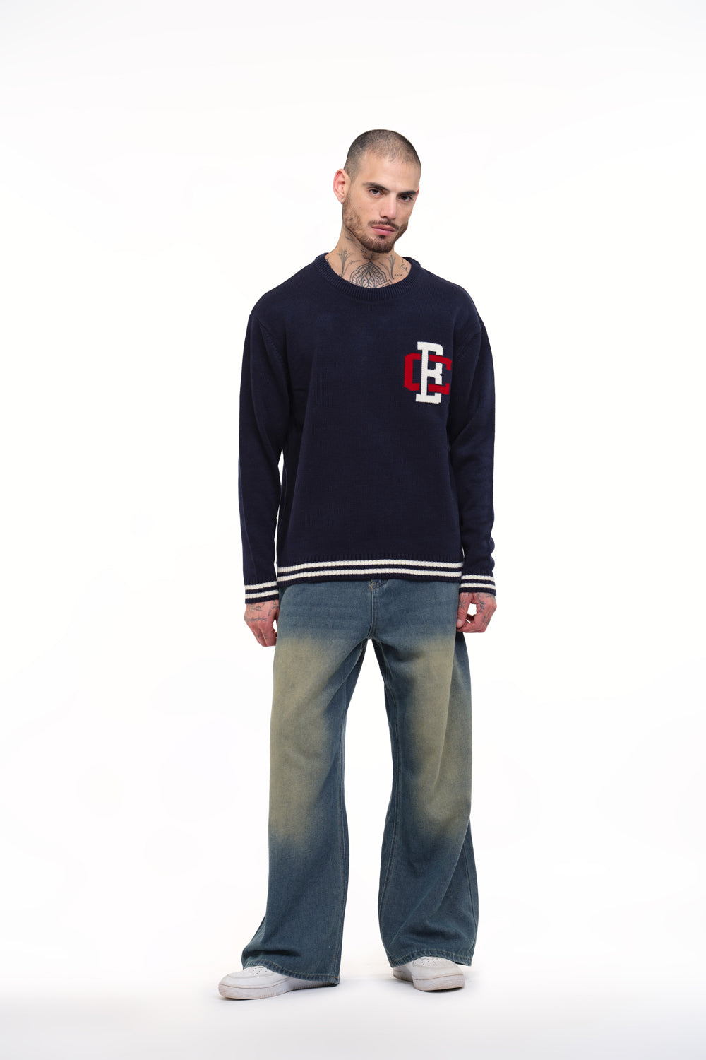 Bonkers Corner Varsity Crewneck Sweatshirt