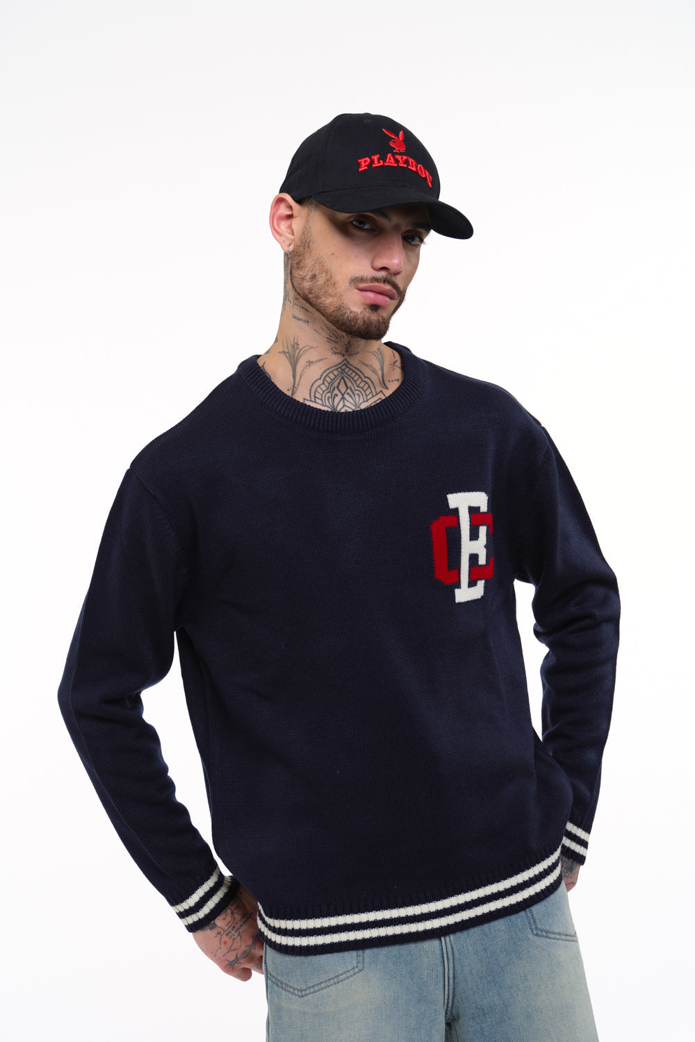 Bonkers Corner Varsity Crewneck Sweatshirt