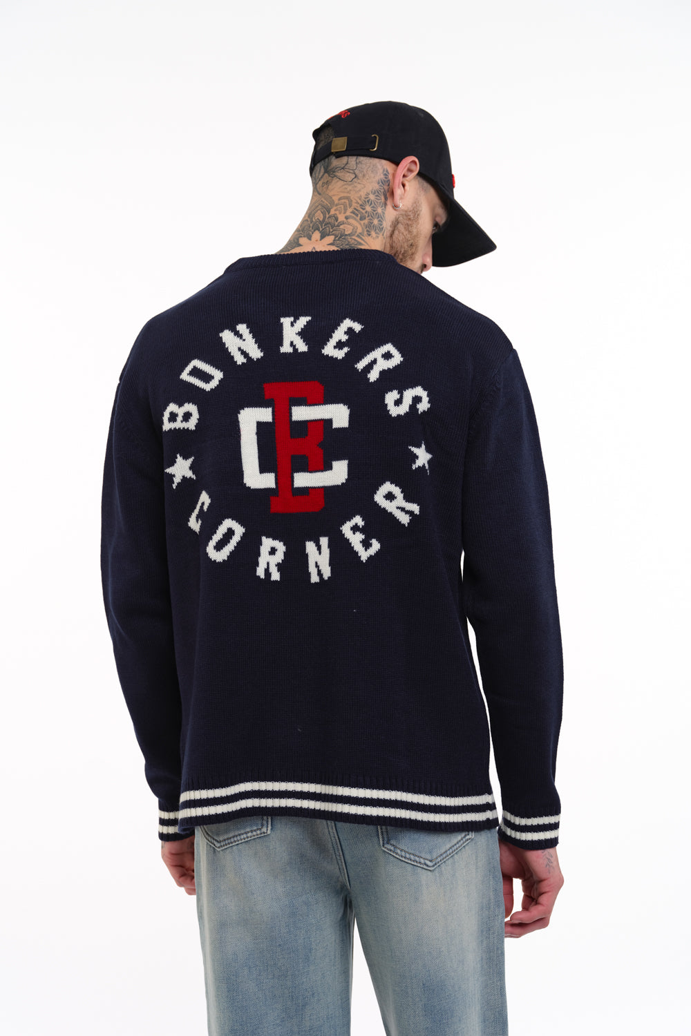 Bonkers Corner Varsity Crewneck Sweatshirt