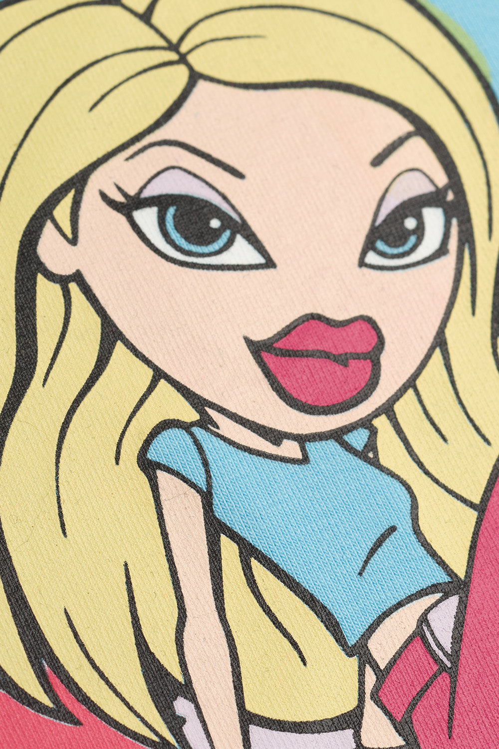 Bratty Blue Raglan Top