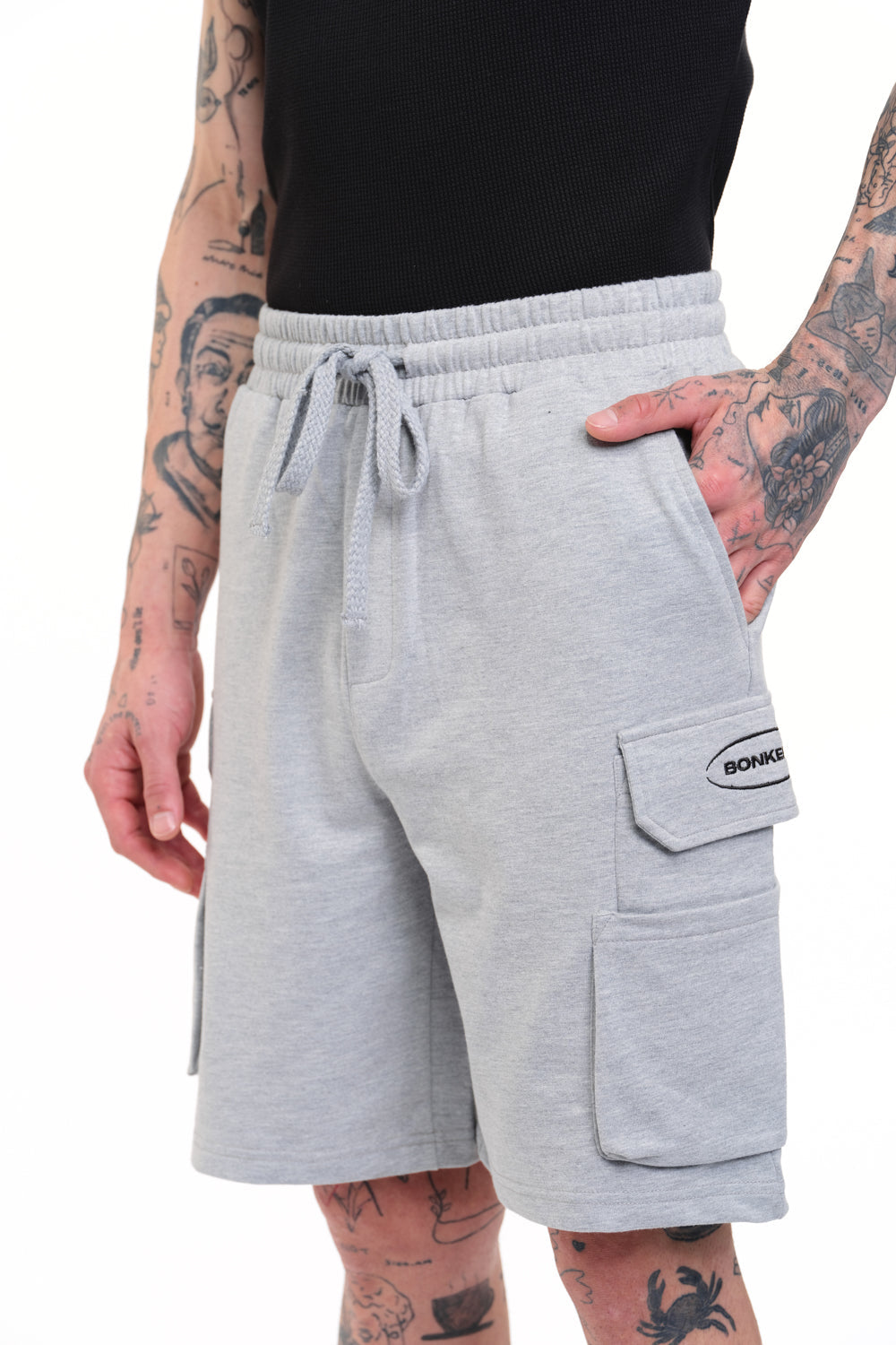 Signature 4 Pocket Melange Utility Shorts