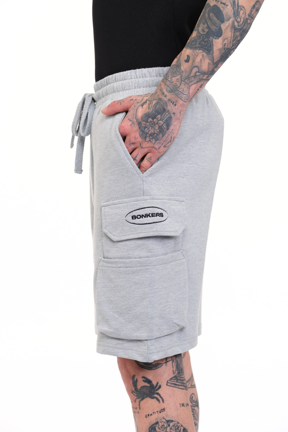 Signature 4 Pocket Melange Utility Shorts