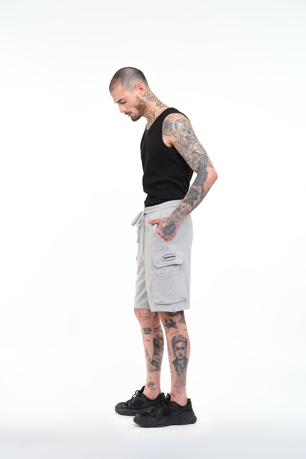 Signature 4 Pocket Melange Utility Shorts