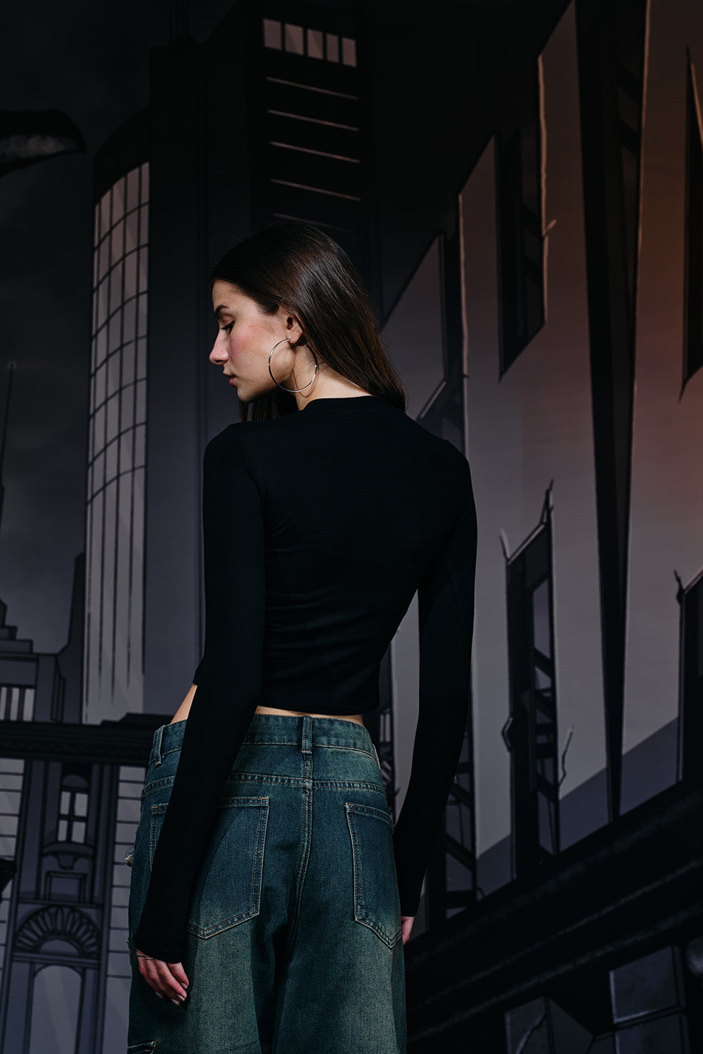 Vigil Bat Full Sleeves Top