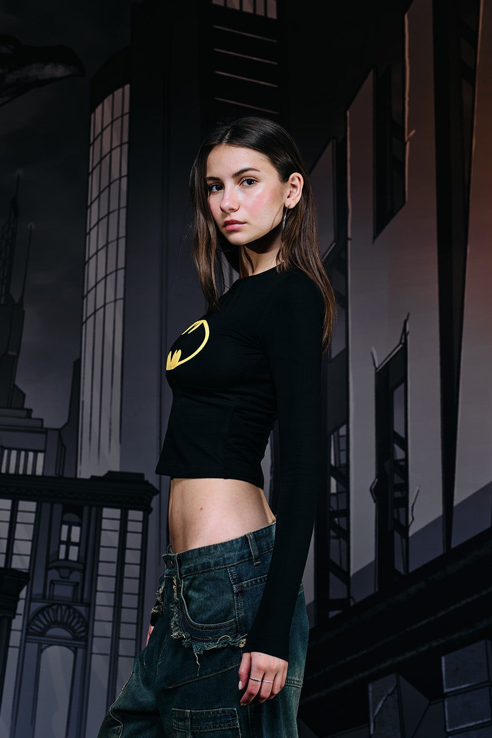 Vigil Bat Full Sleeves Top