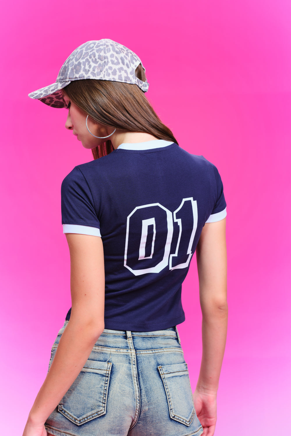 Wings On Heart Ringer T-shirt