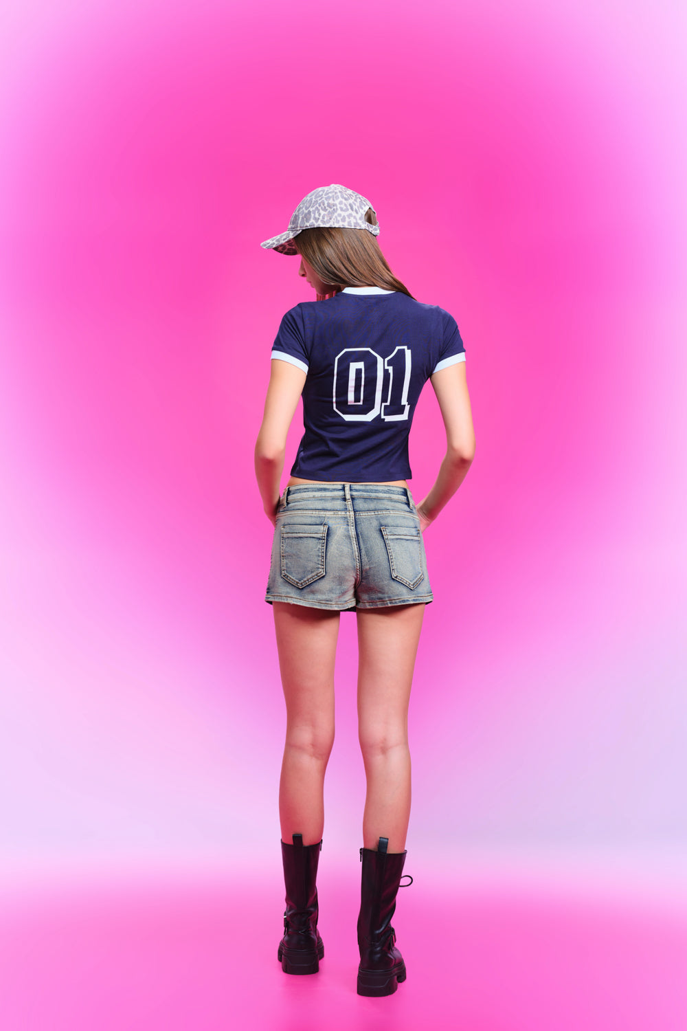 Wings On Heart Ringer T-shirt