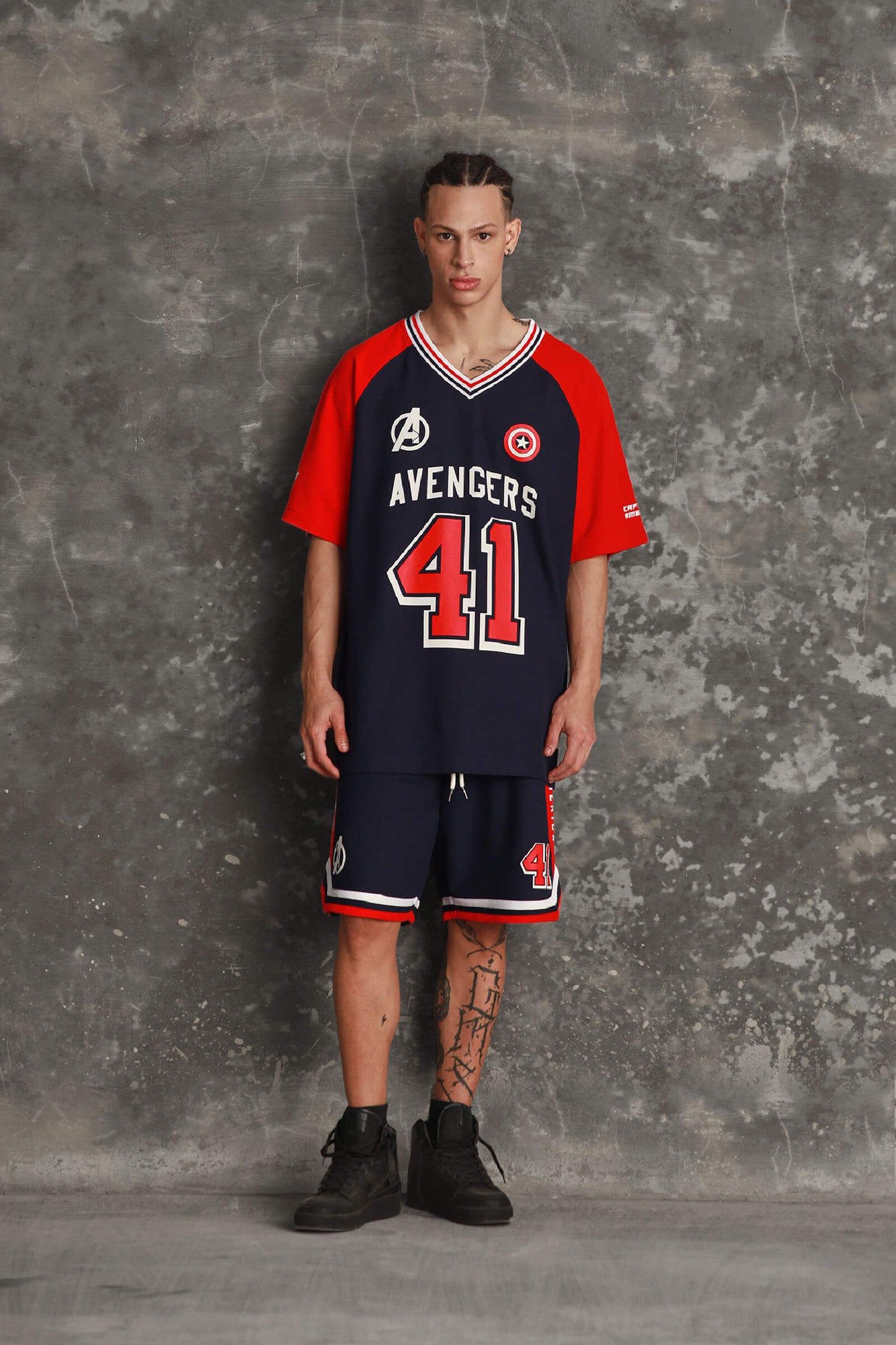 Avengers Oversized Jersey Set