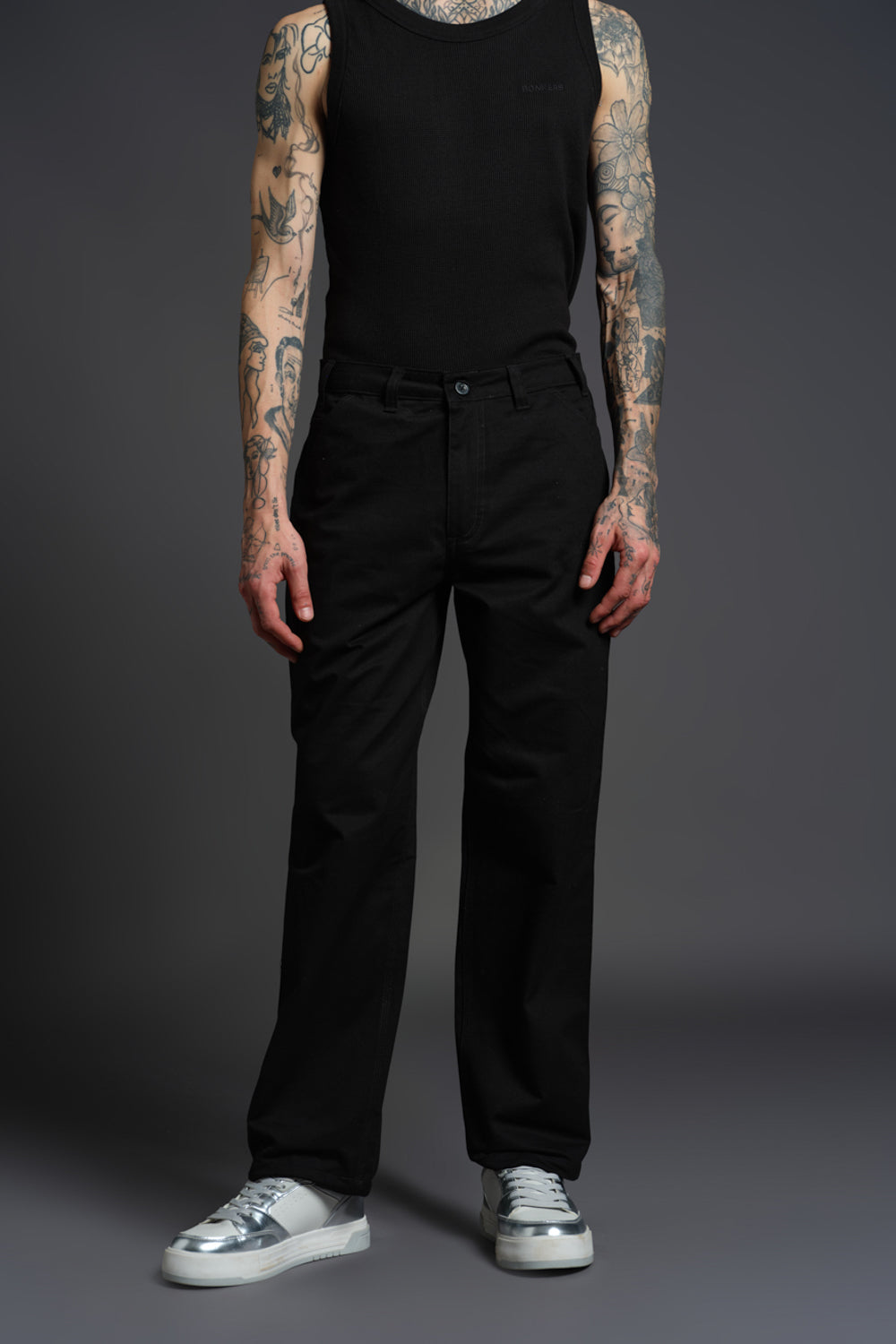 Black Carpenter Pants