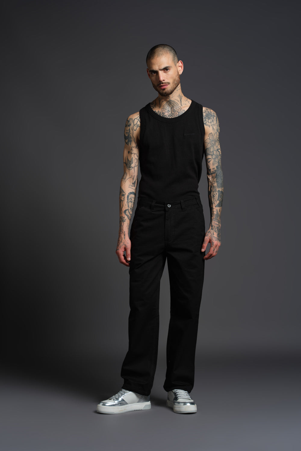 Black Carpenter Pants