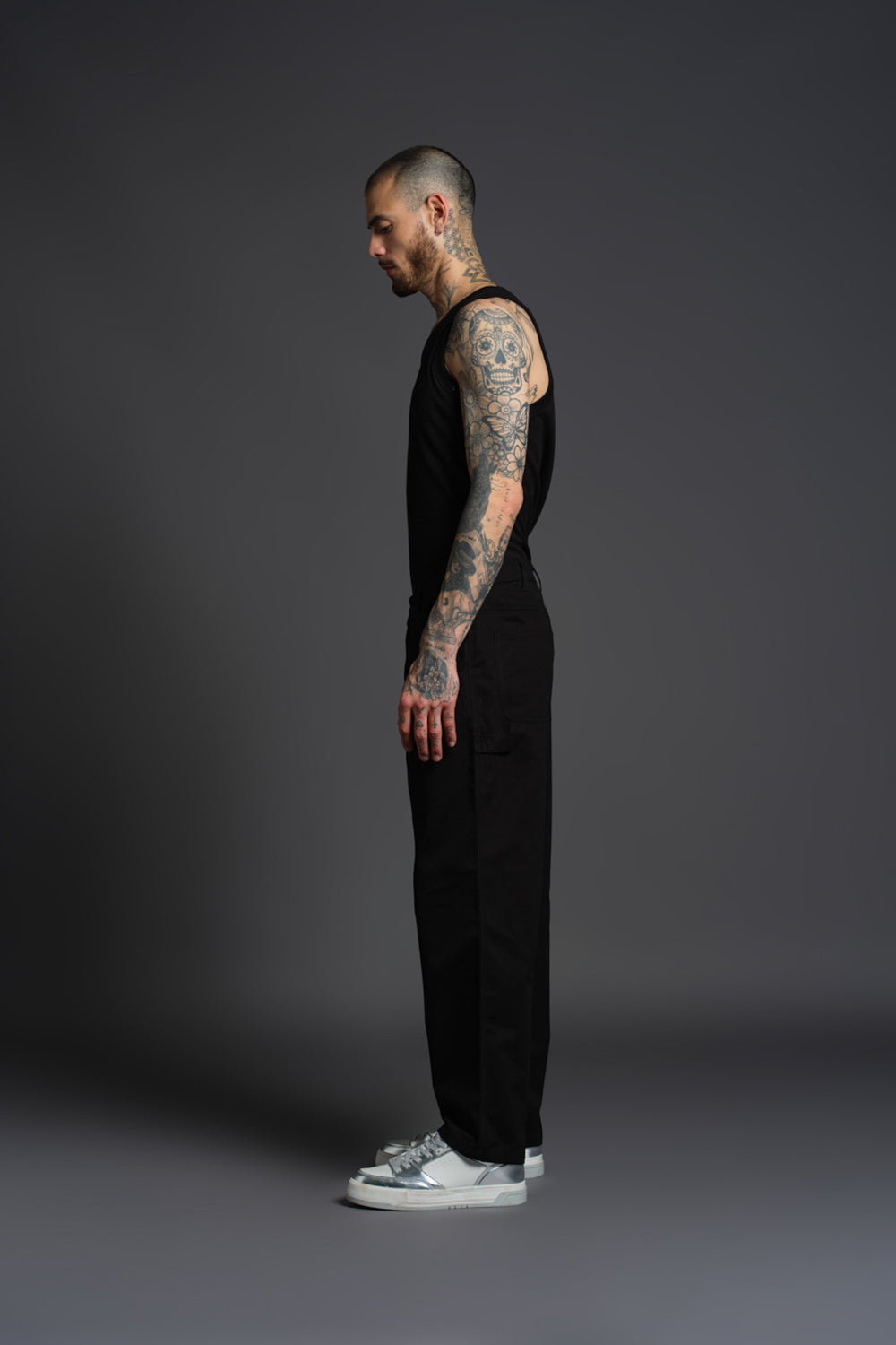 Black Carpenter Pants