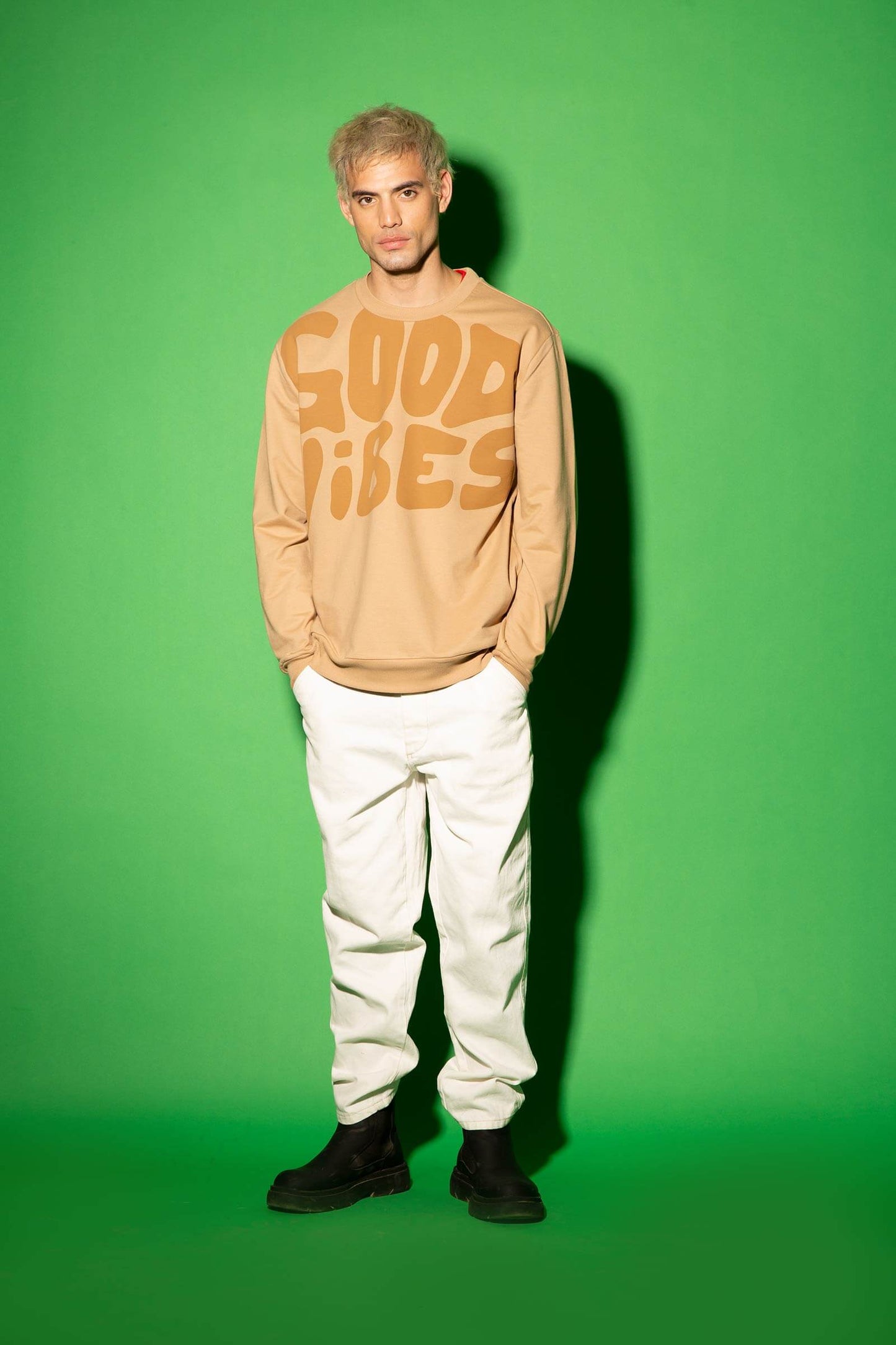 Good Vibes Oversized Heavyweight Sweatshirt