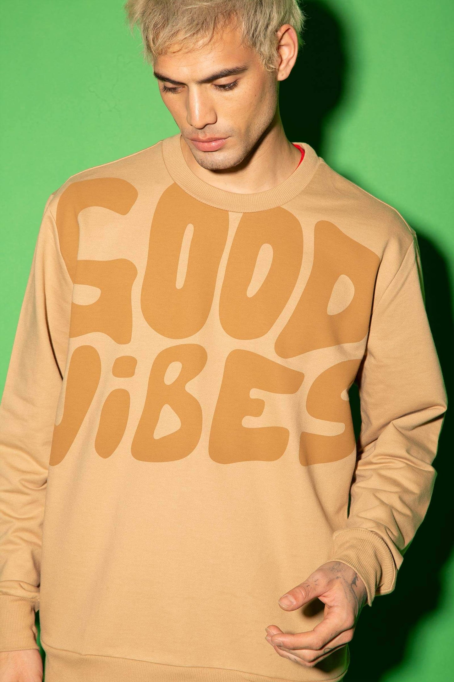Good Vibes Oversized Heavyweight Sweatshirt