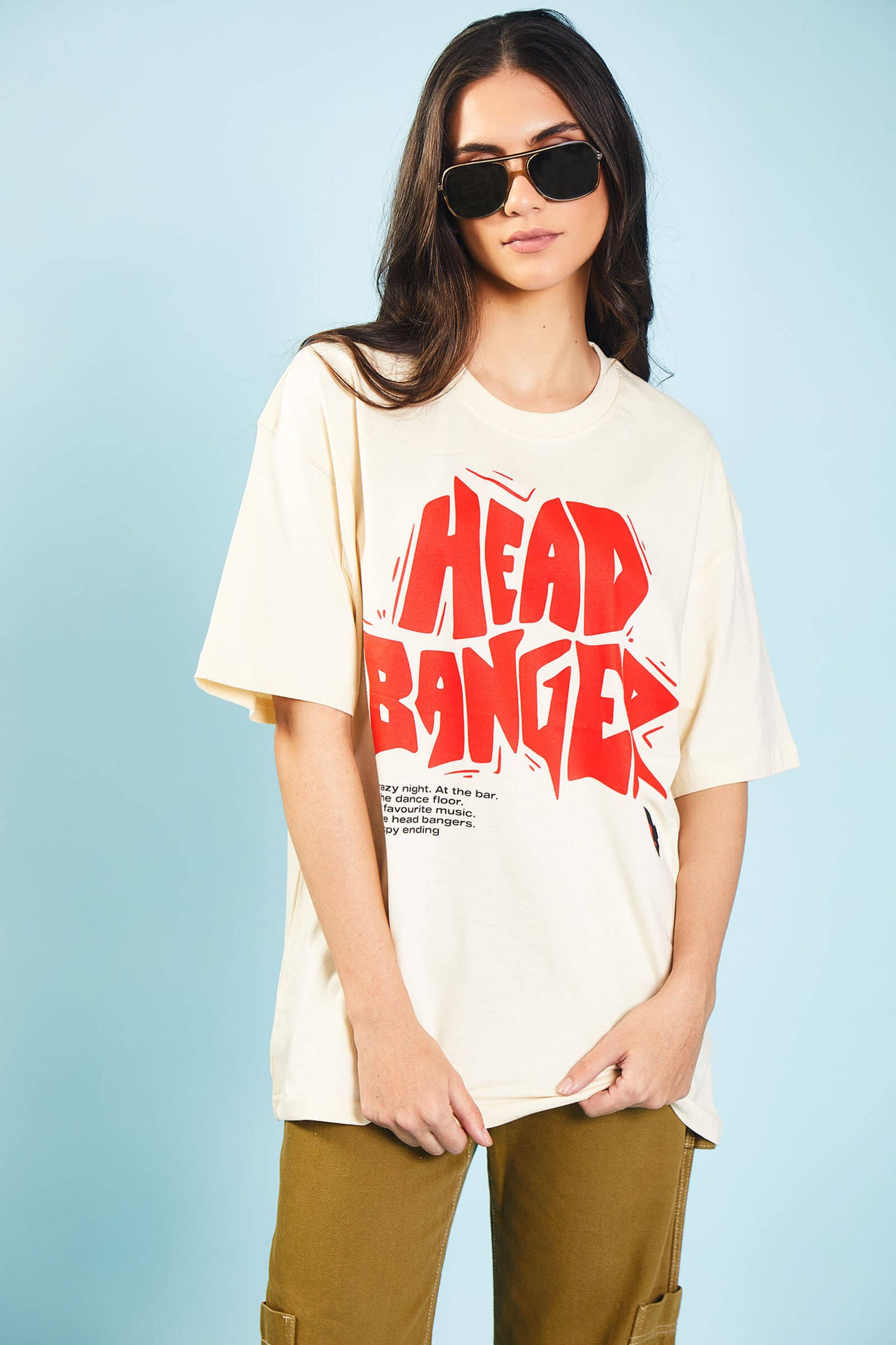 Head Banger Oversized T-Shirt