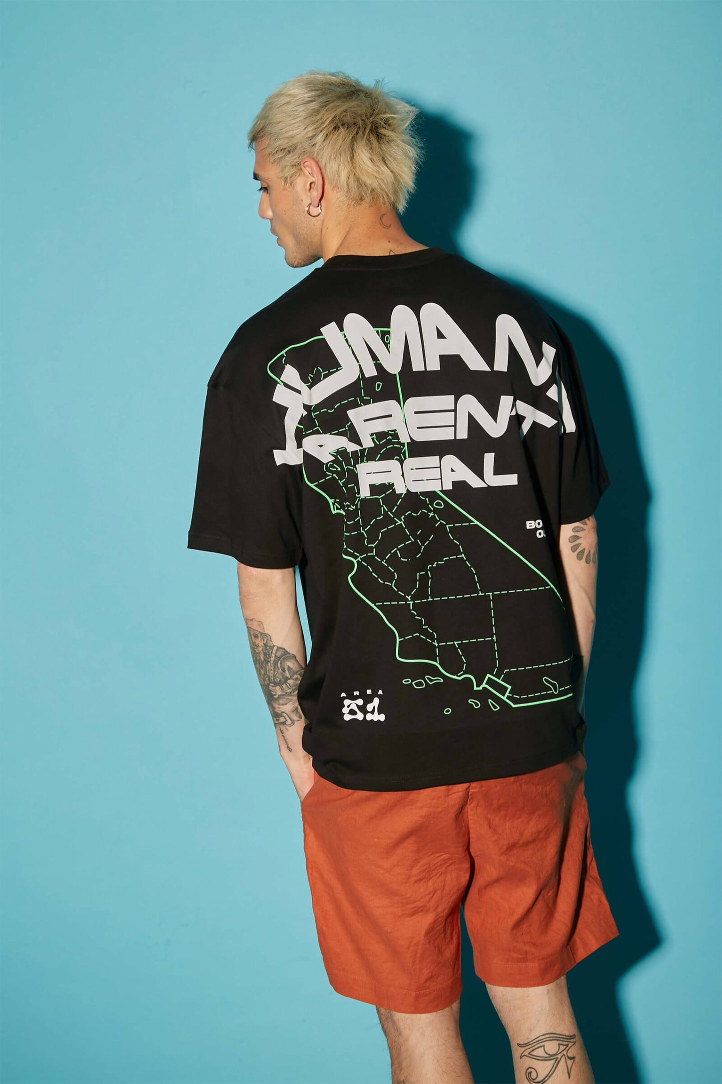 Humans Aren't Real Oversized Tshirt