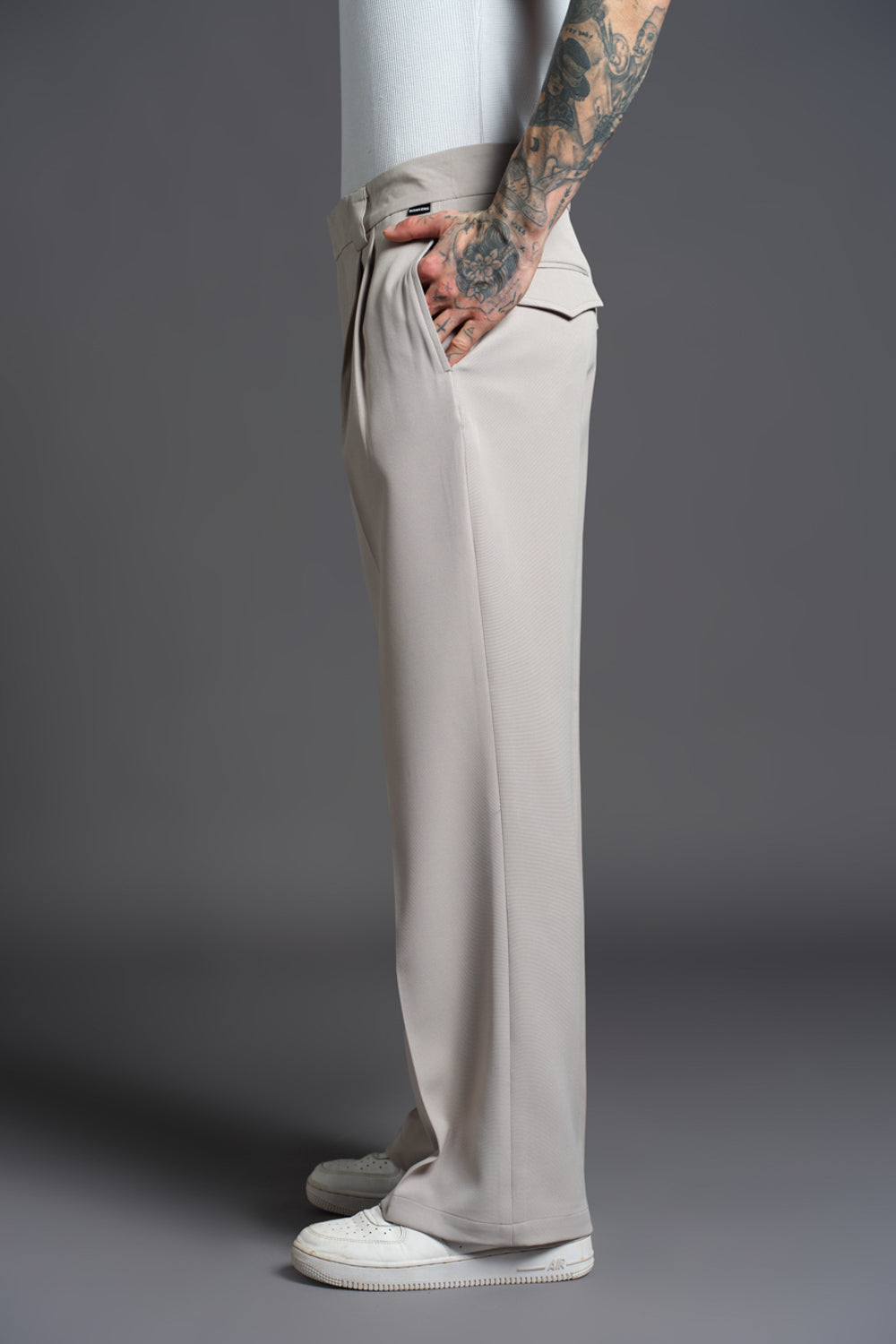 Moonstone Loose Fit Tailored Trouser