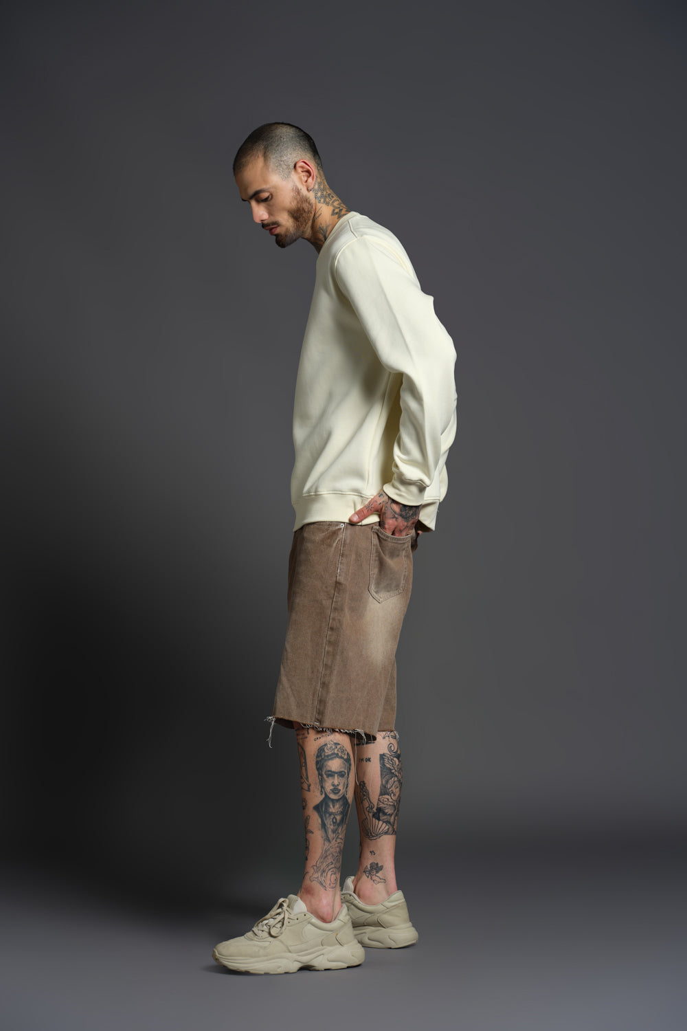 Off White SpongeBob Sweatshirt