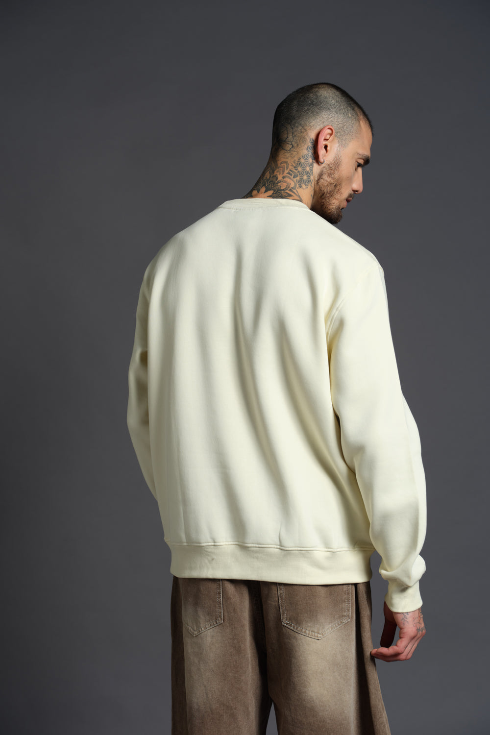 Off White SpongeBob Sweatshirt