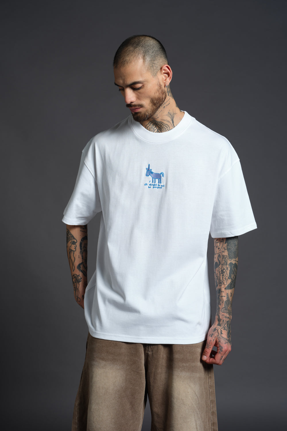 Perfect Is Boring Oversized T-shirt