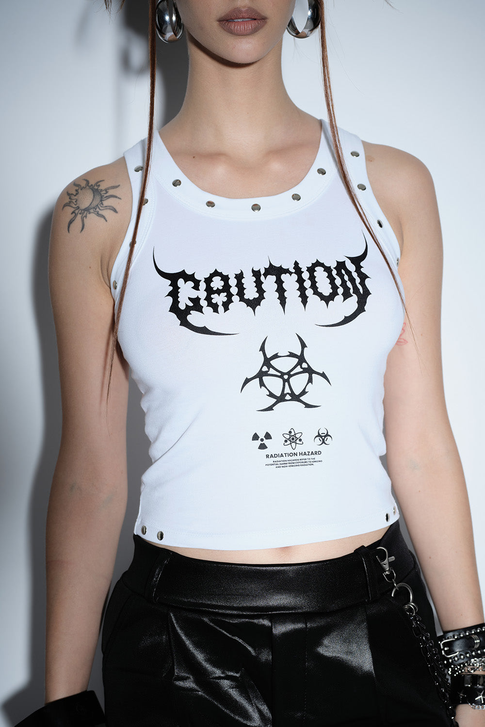 Caution Tank Top
