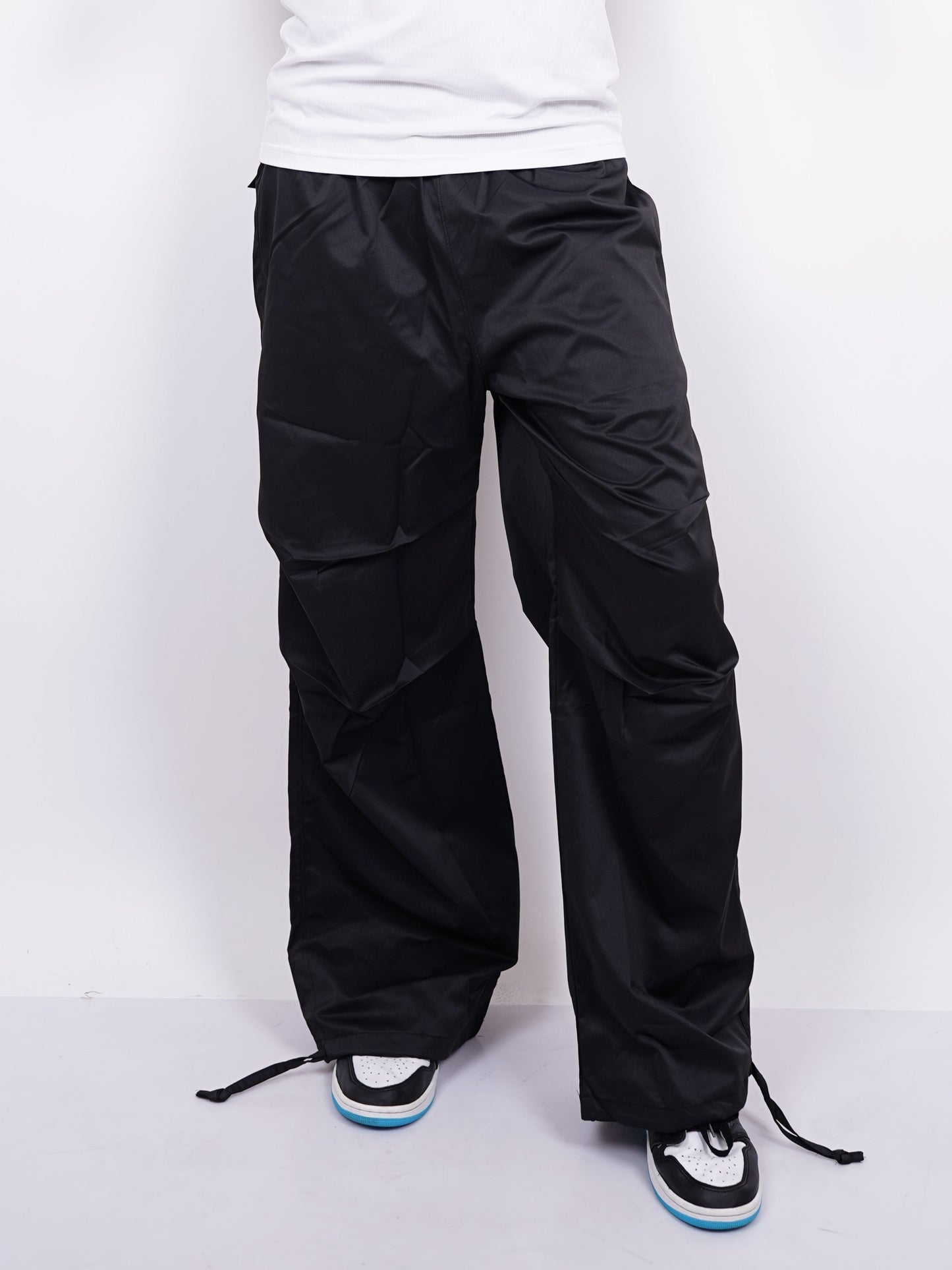 Black Parachute Pants