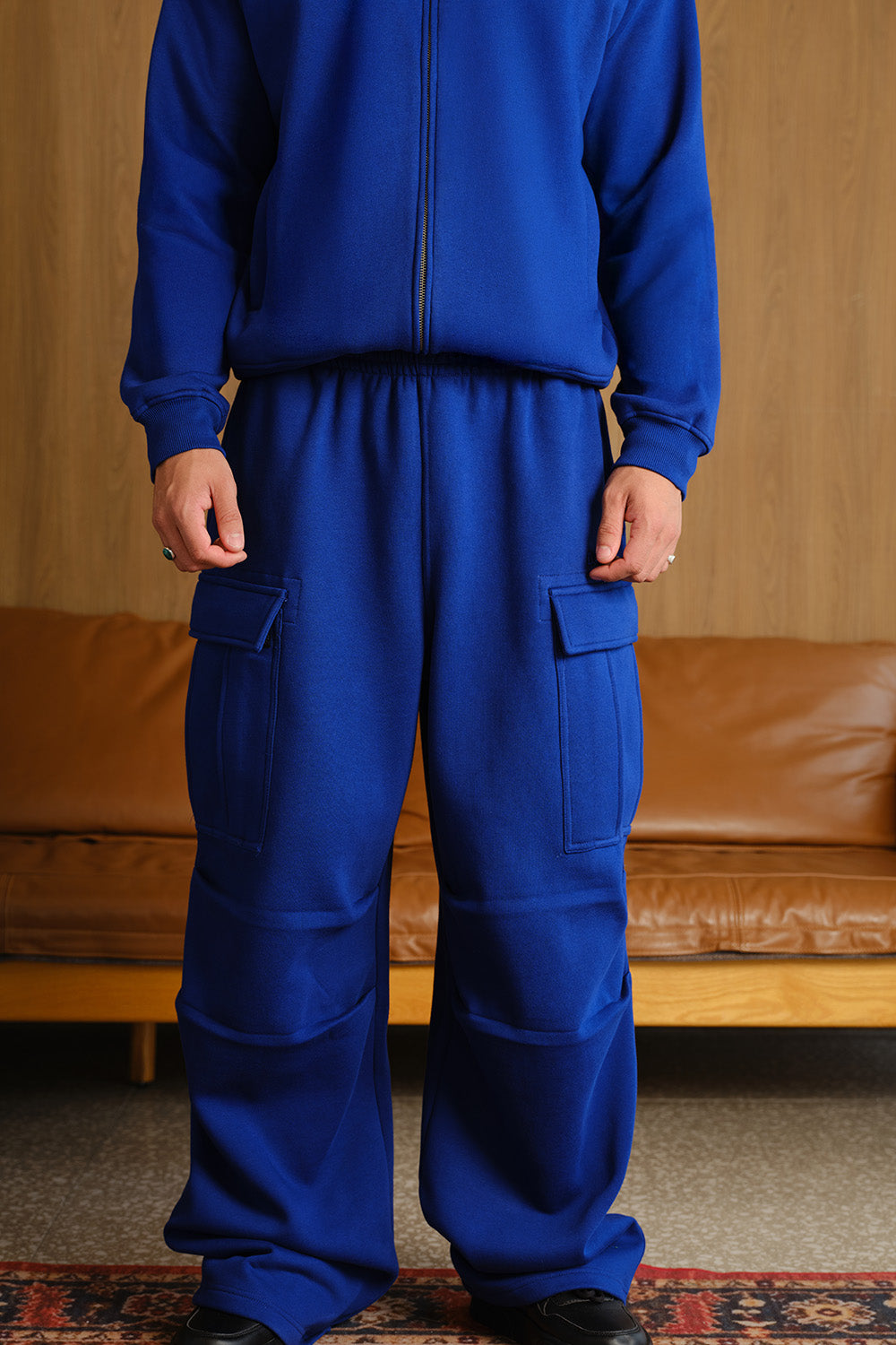 Electric Blue 4 Pockets Pant