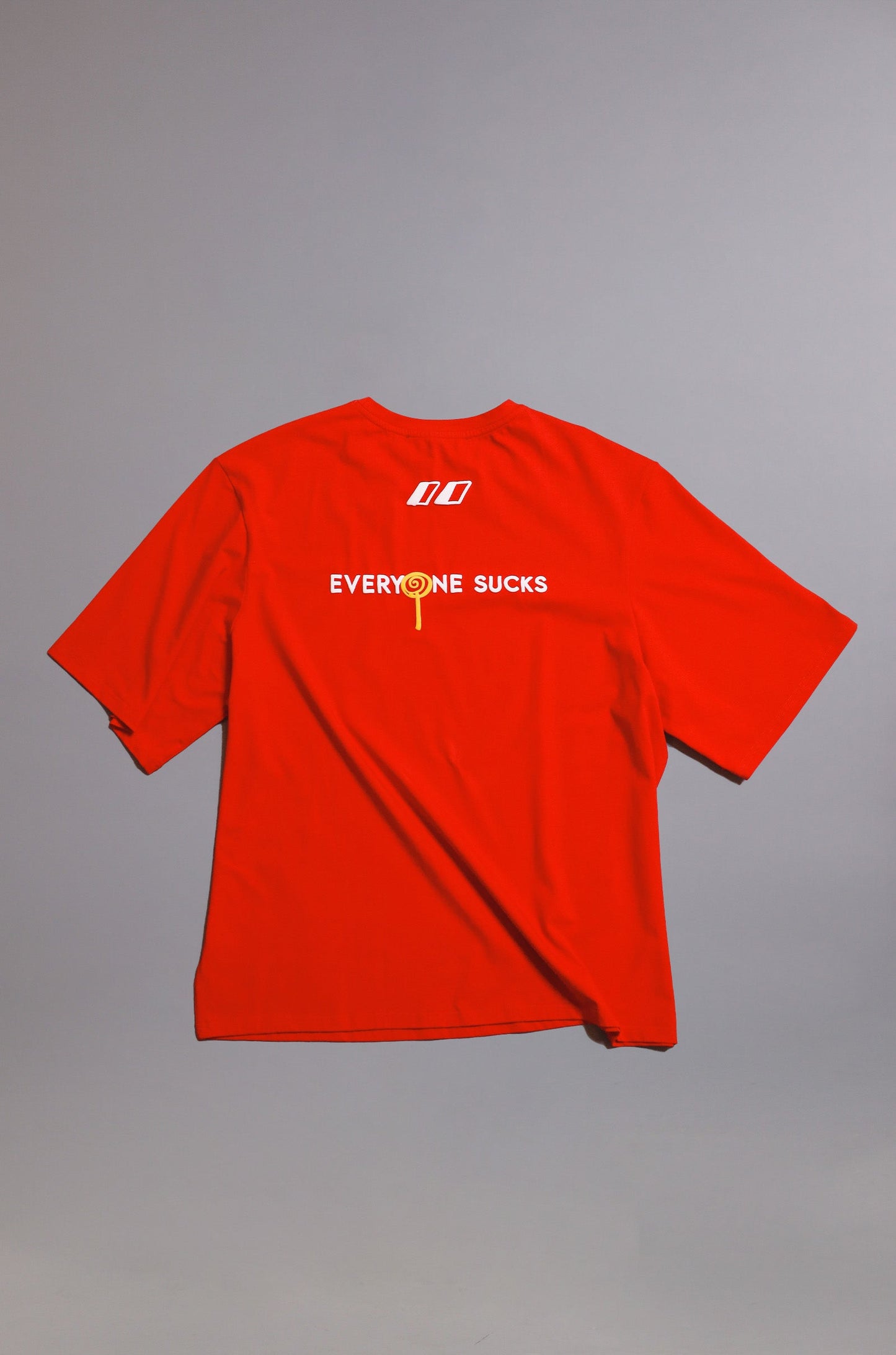 Everyone Sucks' T-shirt (Red)
