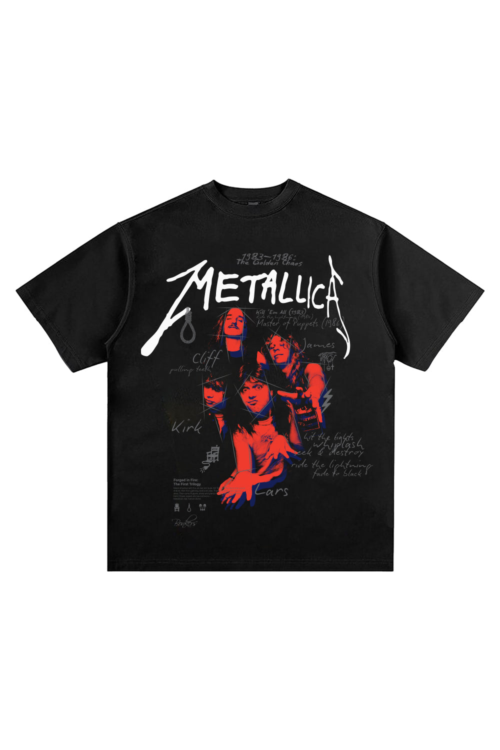 Metallica Kill 'Em All Oversized T-shirt