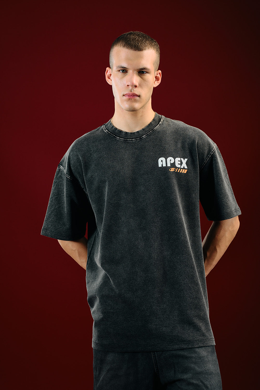 Faded Apex Beyond Limits Oversized T-shirt