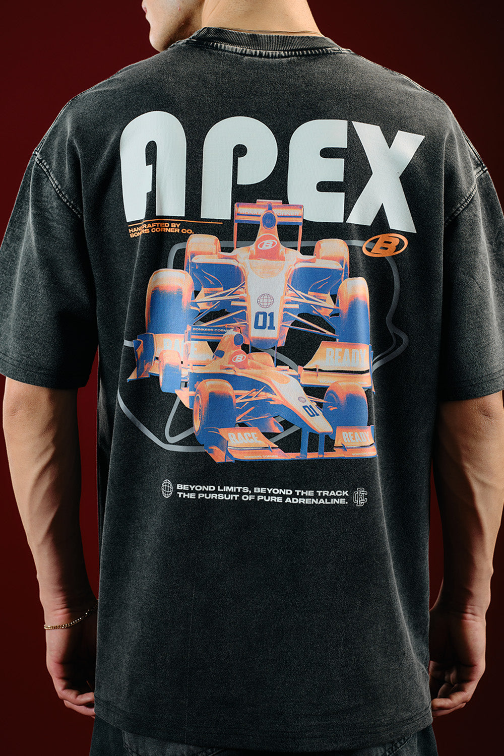 Faded Apex Beyond Limits Oversized T-shirt