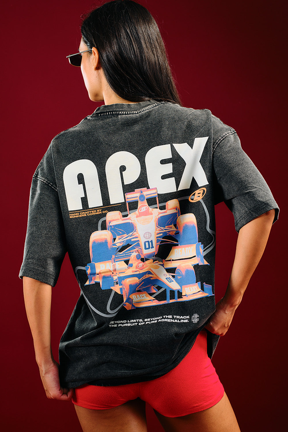 Faded Apex Beyond Limits Oversized T-shirt