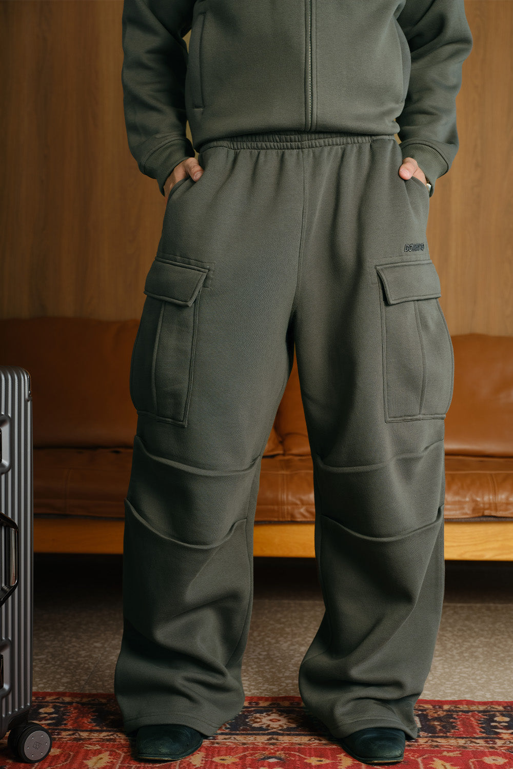 Fadeout Olive 4 pockets Pant