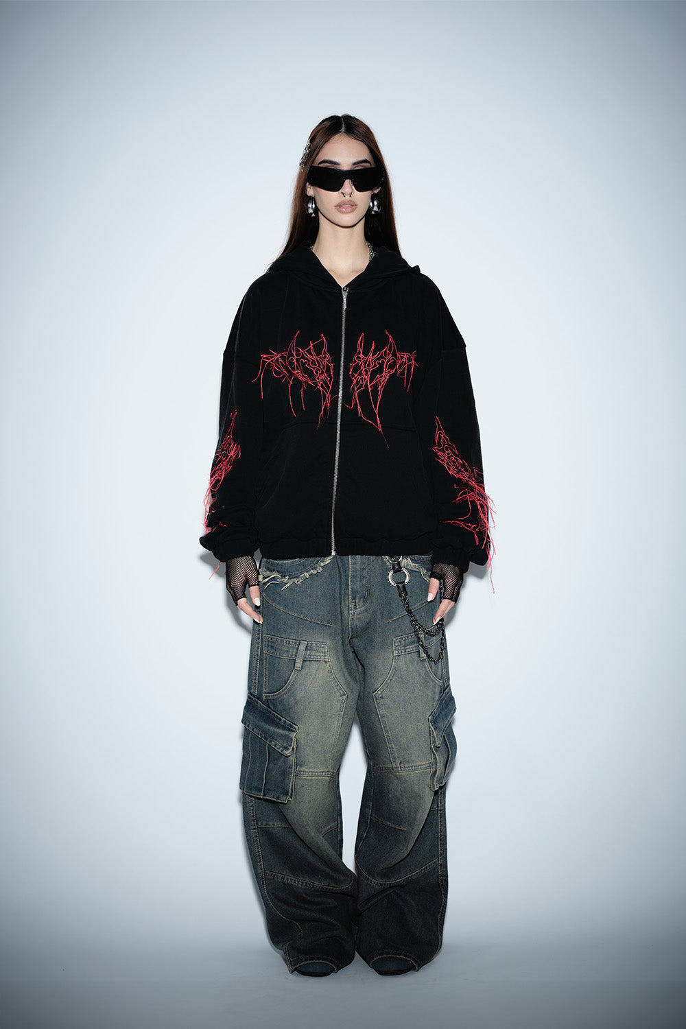 Fangline Zipper Jacket