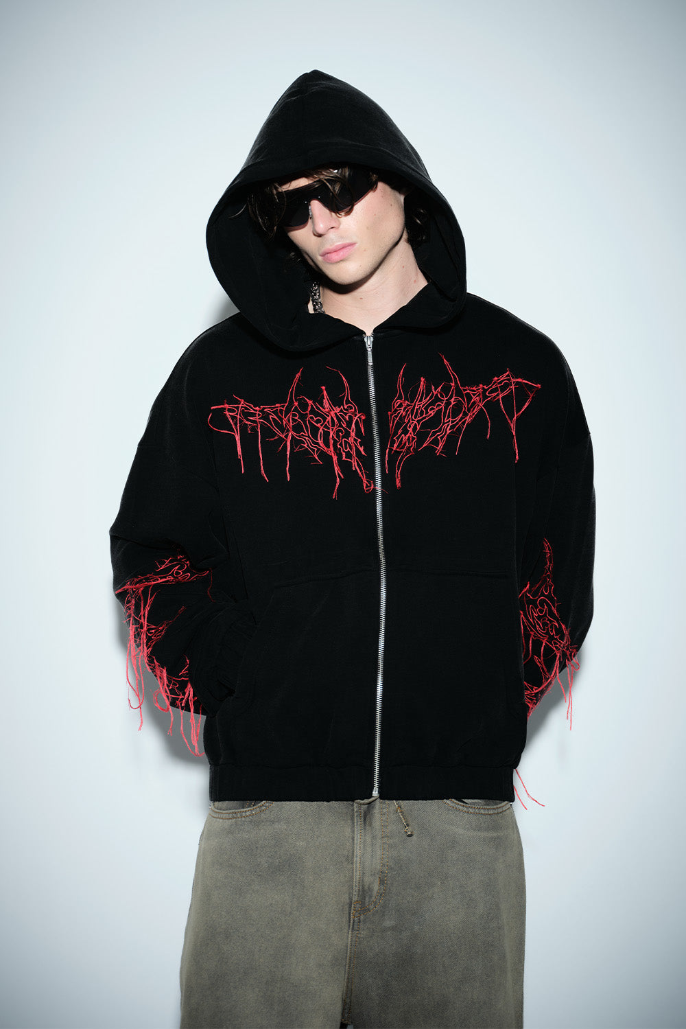 Fangline Zipper Jacket