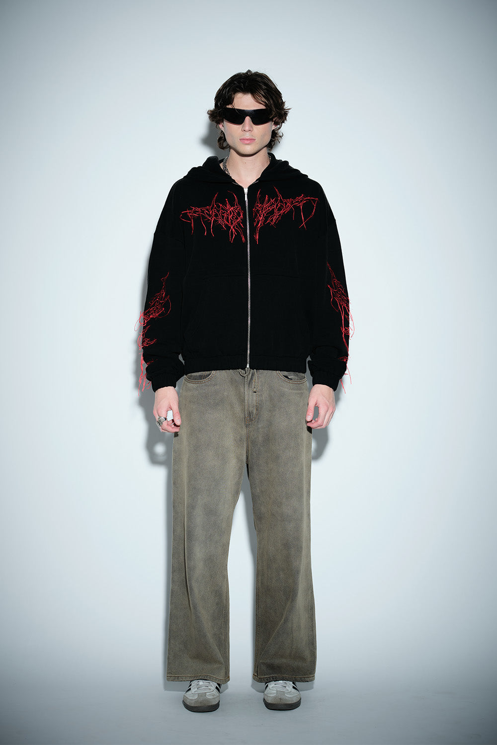 Fangline Zipper Jacket