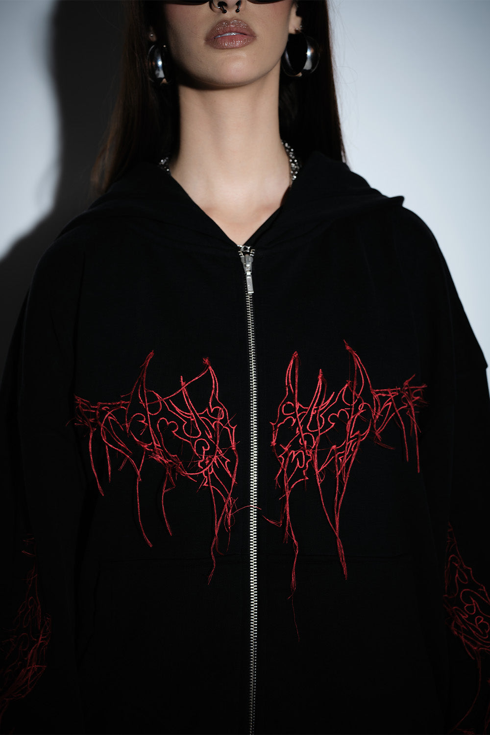 Fangline Zipper Jacket