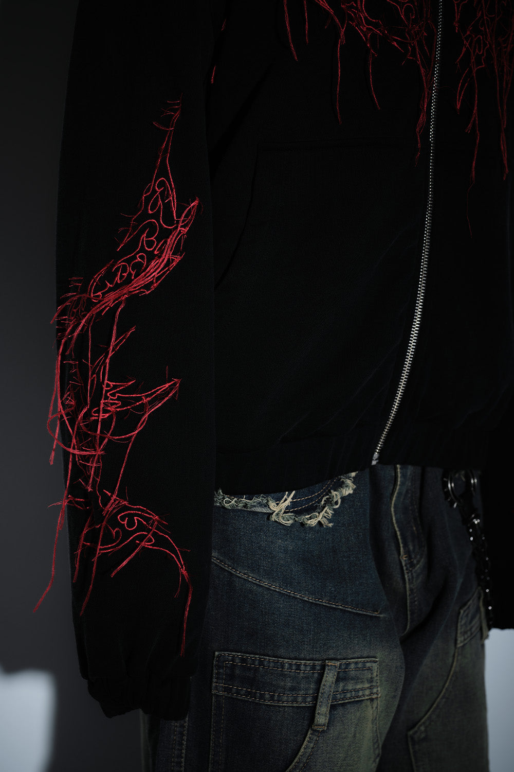 Fangline Zipper Jacket