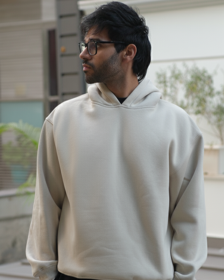 Everyday Hoodie - Soy milk white